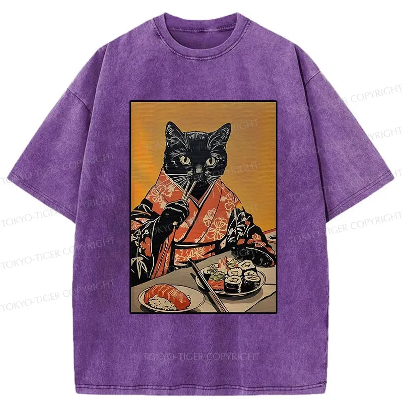 Sushi Lover Ukiyo-e Tee Gift Idea