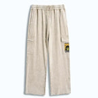Kyoto-Lion Moth Obsessed With The Light Washed Utility Sweatpants