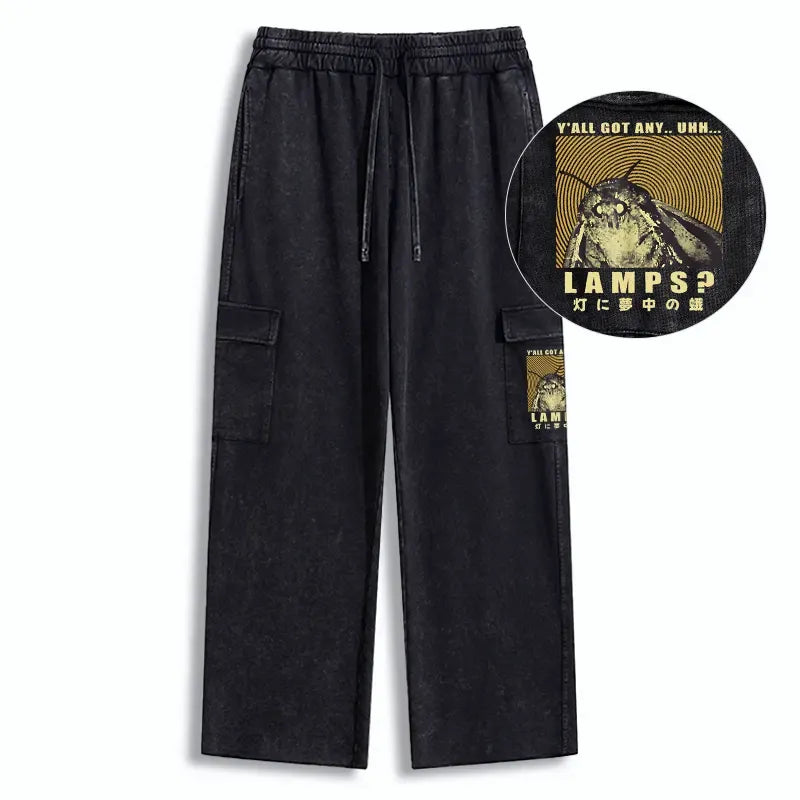 Soft Cotton Utility Sweatpants for Spring