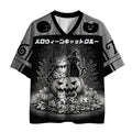 Halloween Cat Mesh Jersey Gift Idea