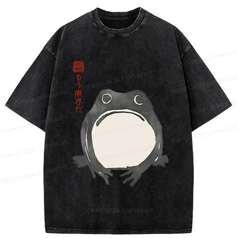 Soft Cotton Unisex Frog Tee for Streetwear