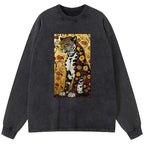 Japanese Leopard Long Sleeve T-Shirt