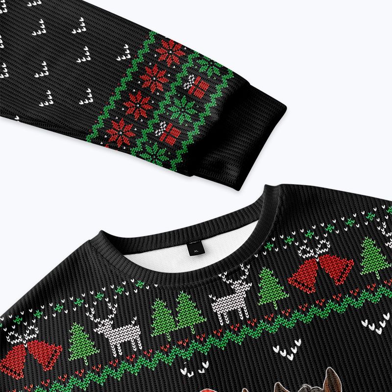 kyoto lion funny christmas sweatshirt for men