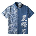 Ukiyo-e Lion Shirt for Vacation
