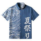 Ukiyo-e Lion Shirt for Vacation