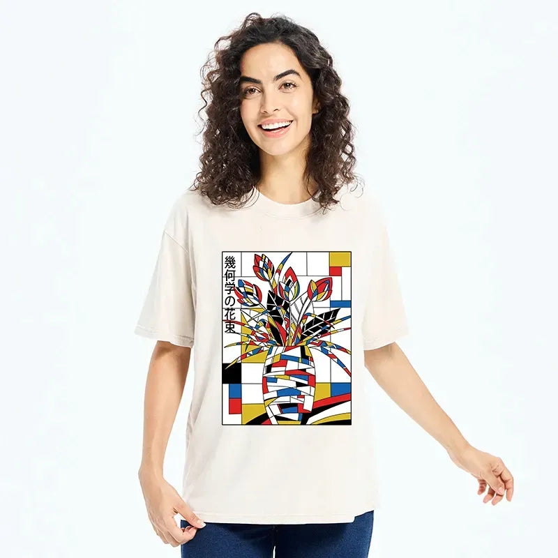 Vintage Modern Art T-Shirt with Free Shipping