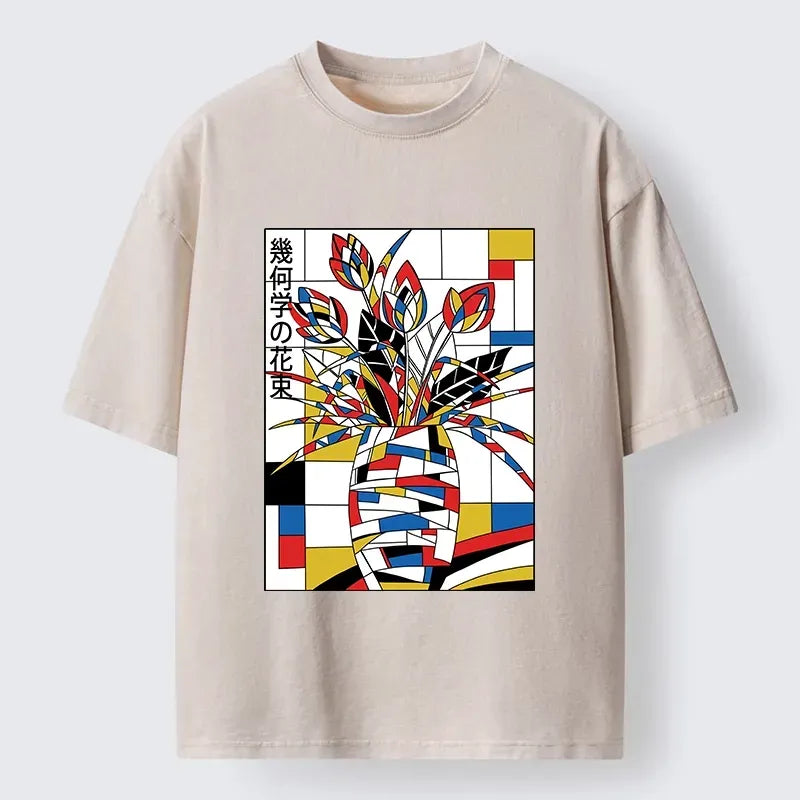 Kyoto Lion Japanese Art Tee for Summer