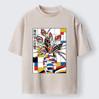 Kyoto Lion Japanese Art Tee for Summer