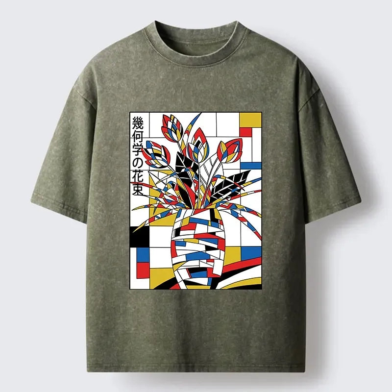 Vintage Modern Art T-Shirt with Free Shipping