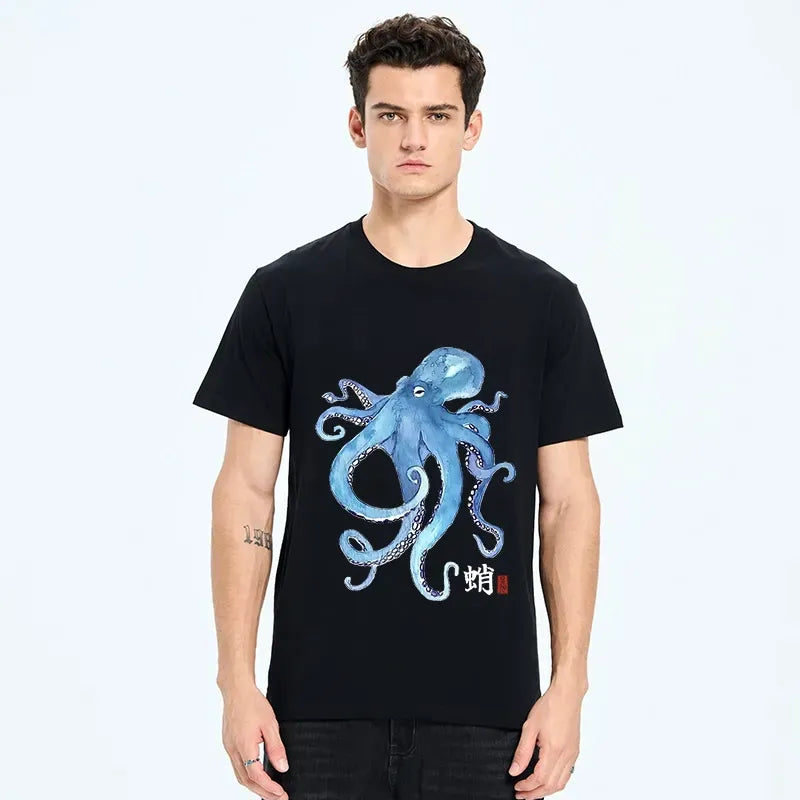 Watercolor Octopus T-Shirt for Best Seller