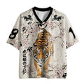 Kyoto Lion Mesh Jersey for Daily Wear