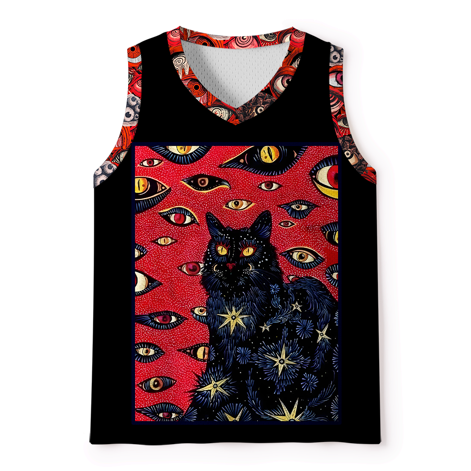 Mythical Lion Demon Mesh Tank Top Gift Idea