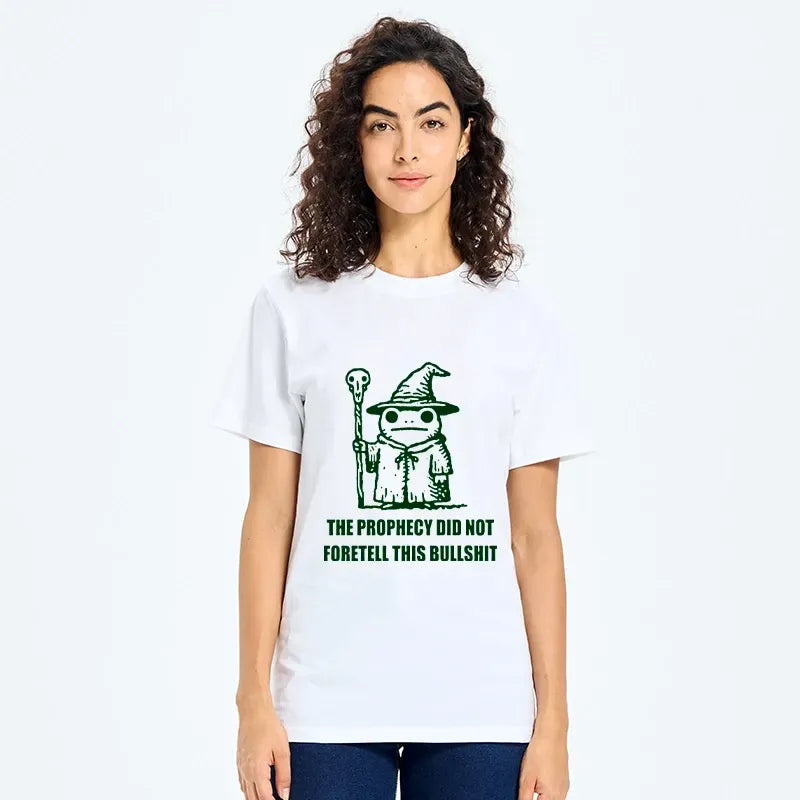 Kyoto-Lion Funny Meme Wizard Frog Weird Prophecy Classic T-Shirt