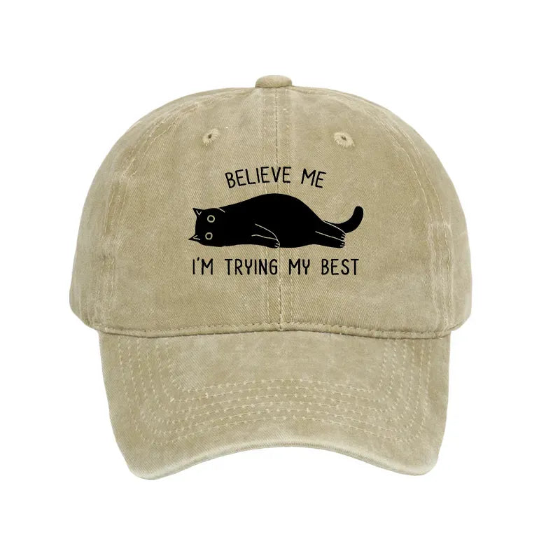 Kyoto-Lion When Life Is Hard Nap First Washed Cap