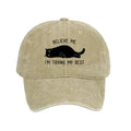 Kyoto-Lion When Life Is Hard Nap First Washed Cap