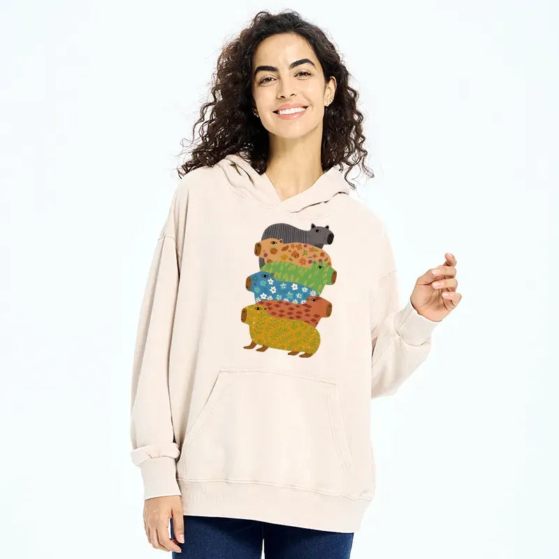 Japanese Capybara Hoodie for Anime Convention