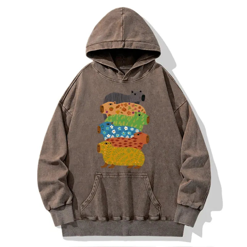 Japanese Capybara Hoodie for Anime Convention