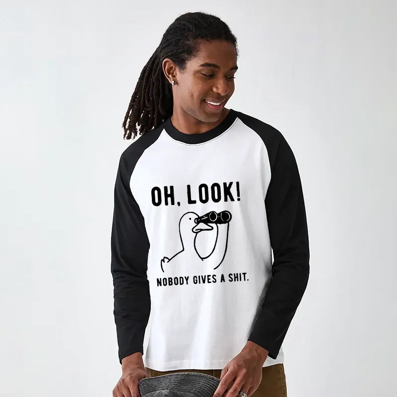 Kyoto Lion Duck Design Cotton Tee