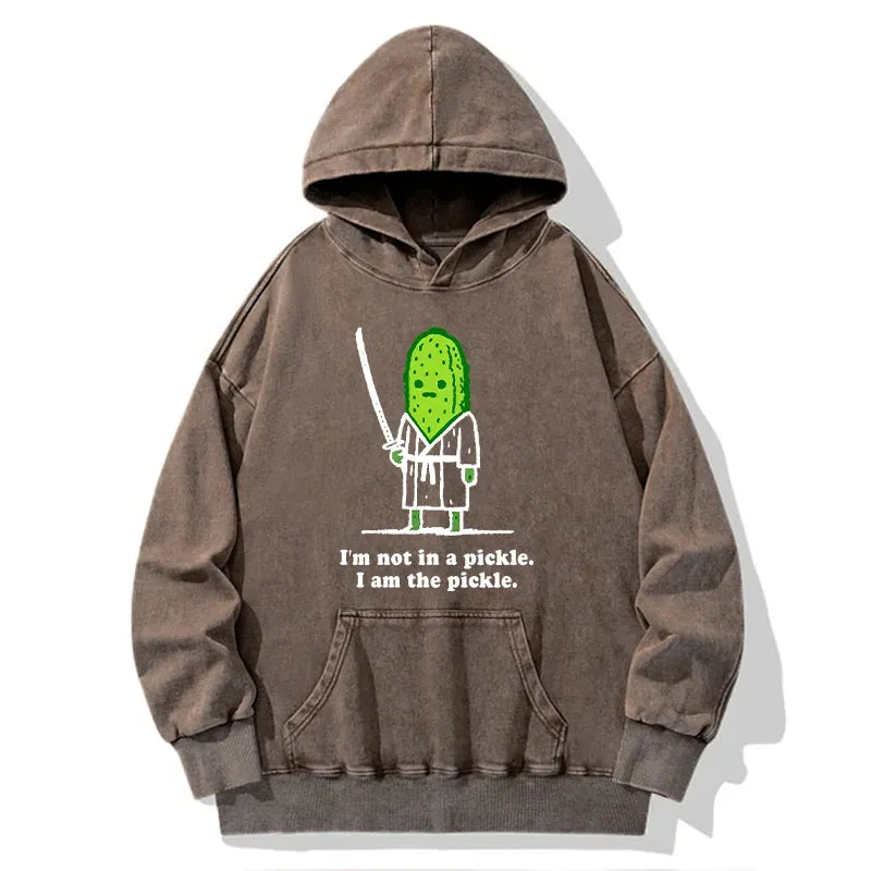 Washed Japanese Samurai Hoodie for Street Style