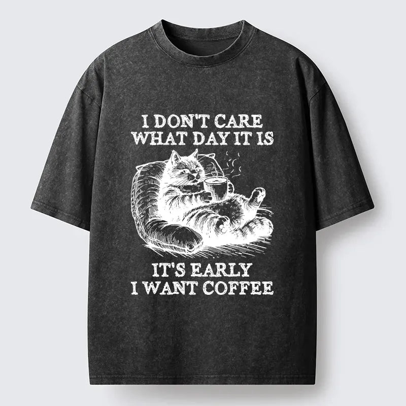 Japanese Vintage Washed T-Shirt for Daily Wear