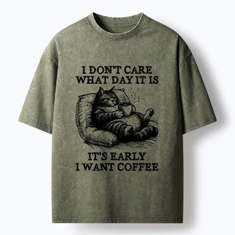 Coffee Before Doing Anything T-Shirt Gift Idea