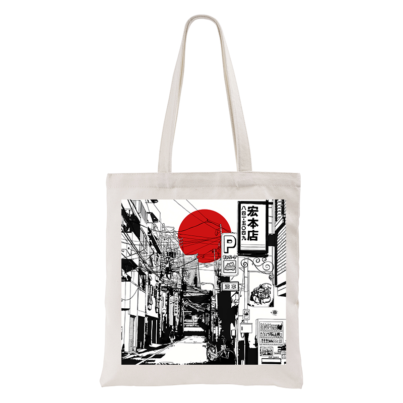 Unisex canvas tote bag on sale