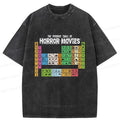 Kyoto-Lion Horror Elements Washed T-Shirt