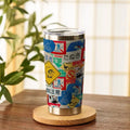 Kyoto-Lion Playful Urban Sign 20oz Tumbler