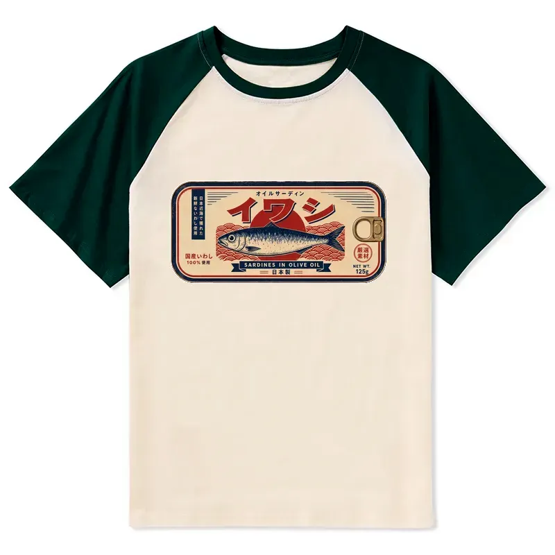 Unisex Cotton Raglan T-shirt On Sale