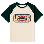 Unisex Cotton Raglan T-shirt On Sale