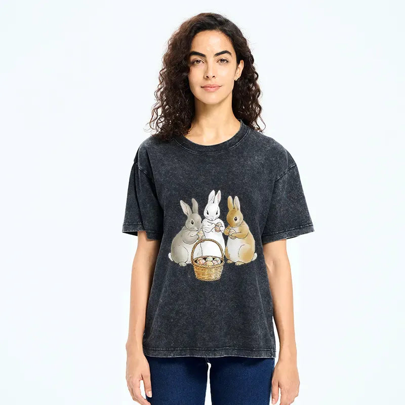 Vintage Kyoto-Lion Rabbit T-Shirt