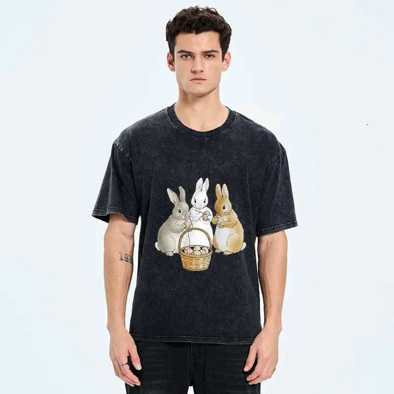 Vintage Kyoto-Lion Rabbit T-Shirt