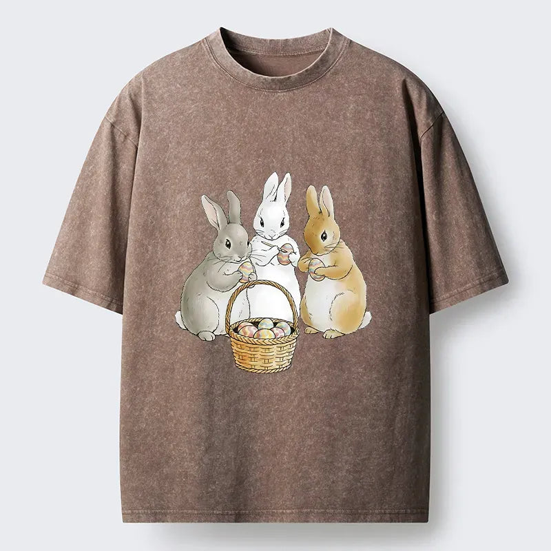 Japanese Rabbit Washed T-Shirt