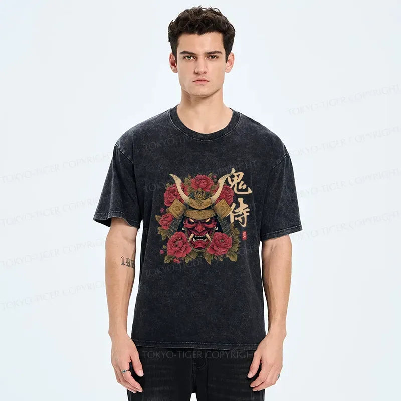 Kyoto-Lion Ghost Samurai Unisex Tee