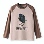 Japanese Unisex Raglan Long Sleeve T-shirt
