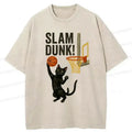 Comfortable Black Cat T-Shirt for Summer