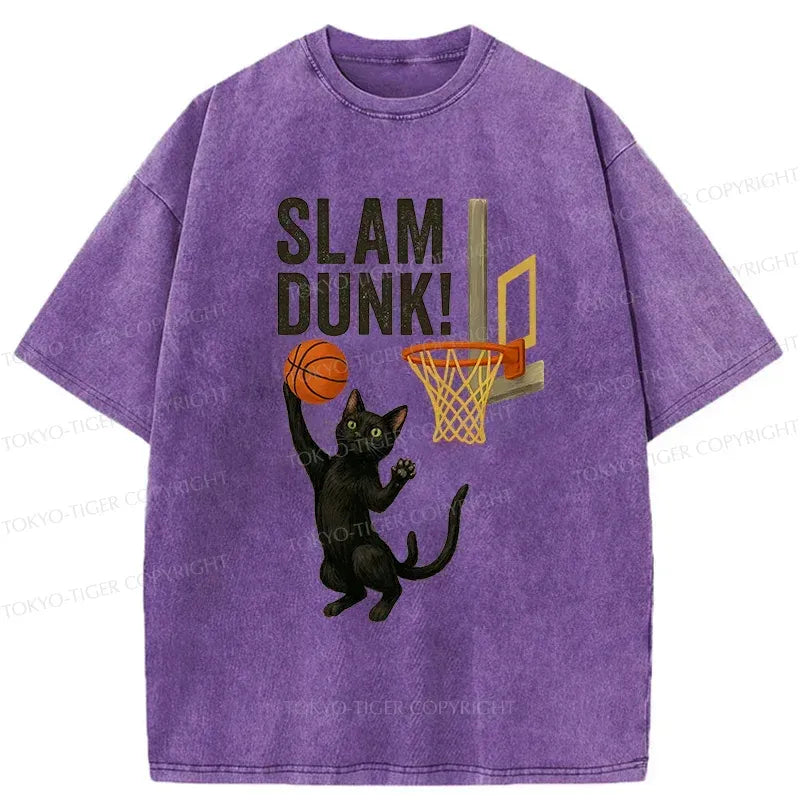 Japanese Vintage Black Cat Tee for Streetwear