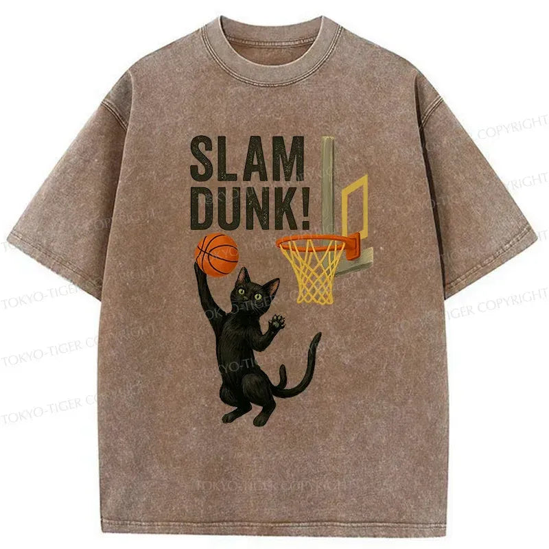 Comfortable Black Cat T-Shirt for Summer