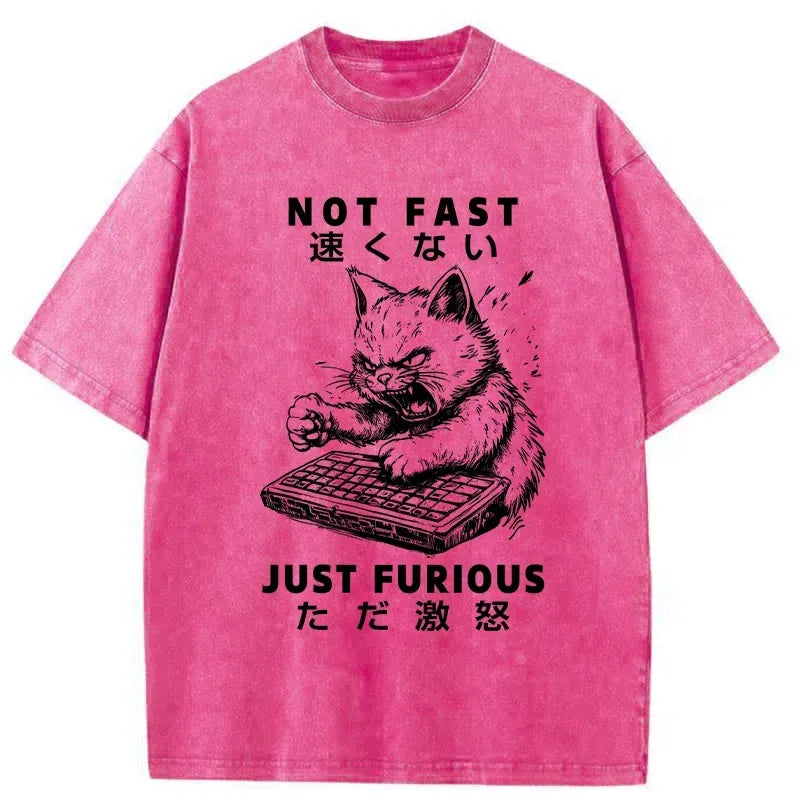 japanese vintage washed t-shirt for streetwear