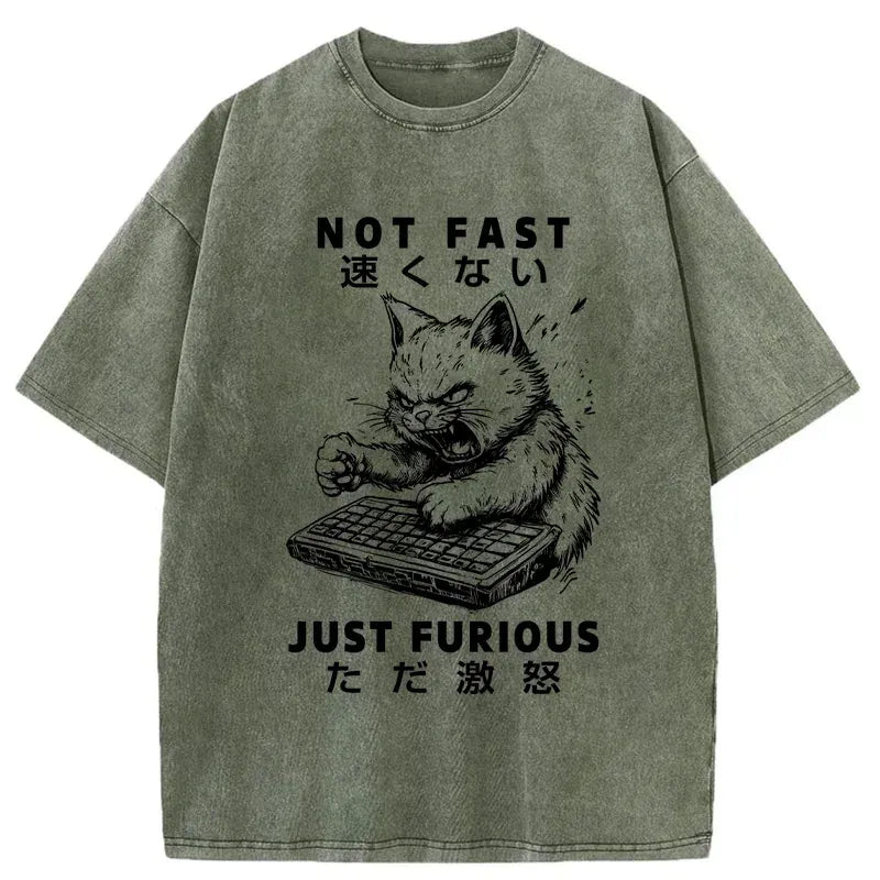 japanese vintage washed t-shirt for streetwear