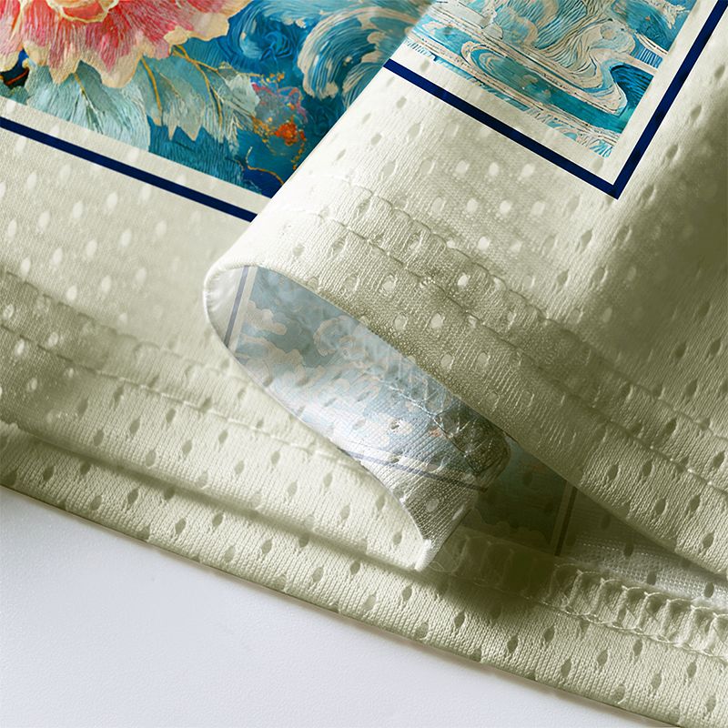 Kyoto-Lion Beneath Auspicious Clouds Mesh Jersey