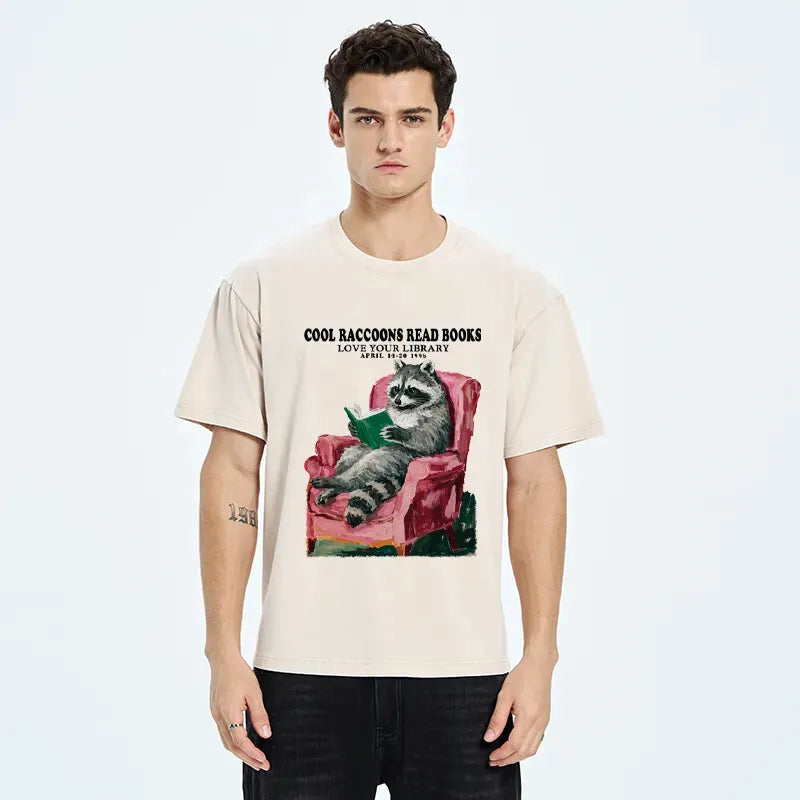 Japanese Vintage Raccoon T-Shirt on Sale