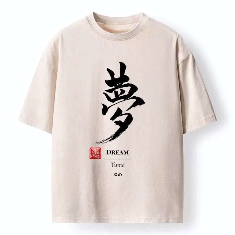 Japanese brush stroke t-shirt for men