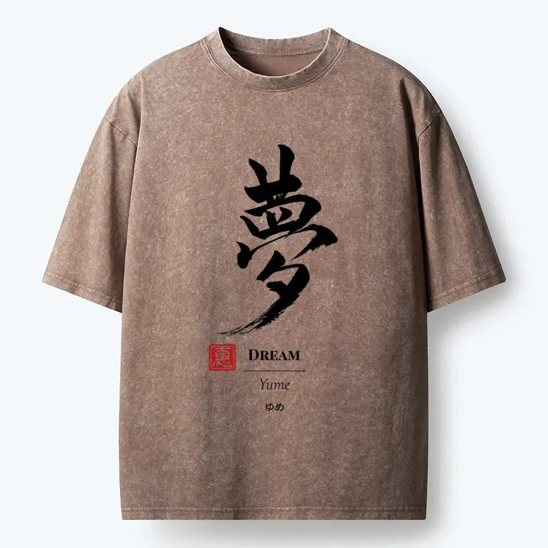 Japanese brush stroke t-shirt for men