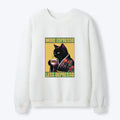Japanese Vintage Waffle Sweatshirt for Daily Wear