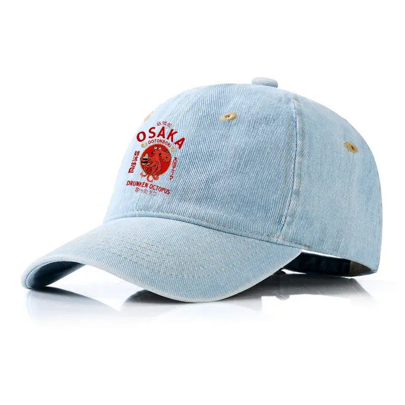 Japanese denim cap vintage gift idea