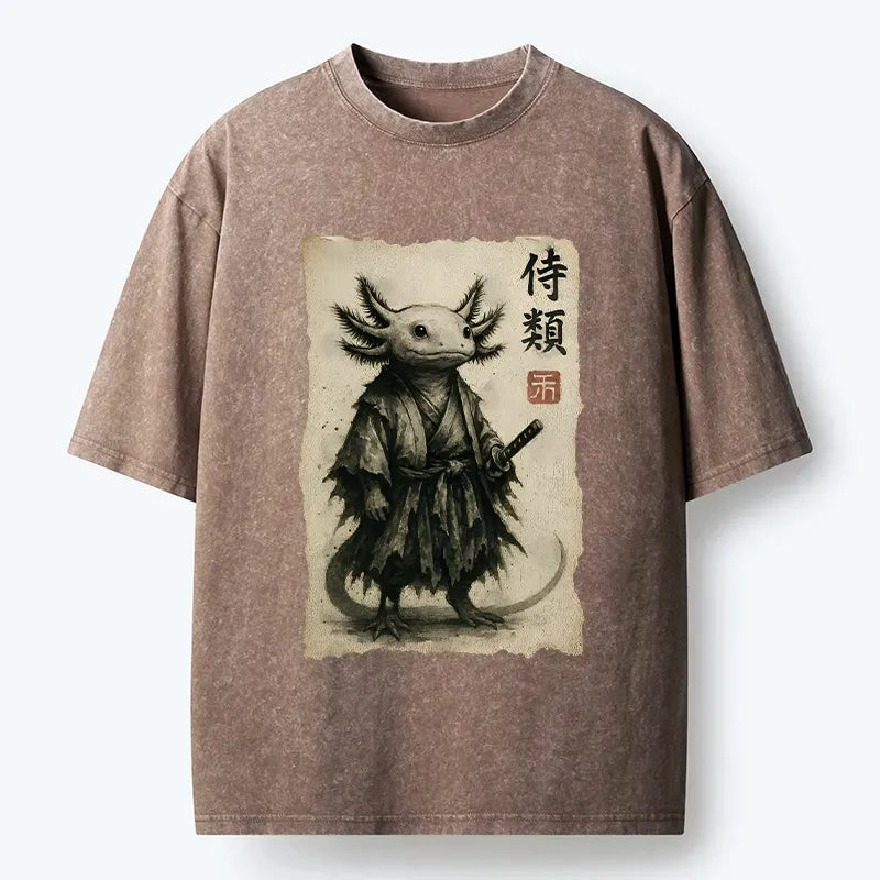 Ukiyo-e Samurai T-Shirt Daily Wear