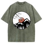 Vintage Japanese Records T-Shirt for Streetwear