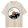 Vintage Japanese Records T-Shirt for Streetwear