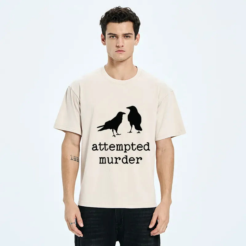 Japanese Washed T-Shirt for Daily Wear